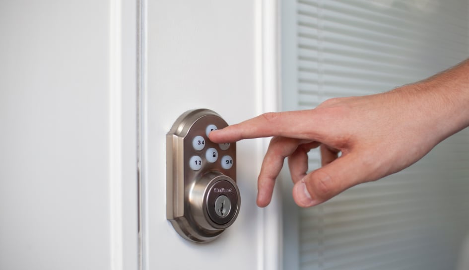 ADT smartlock on a State College home